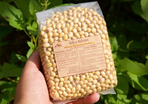 Smile Farm KonTum - Đậu Nành Thuần chủng 500gr, Canh Tác Thuần Tự Nhiên.