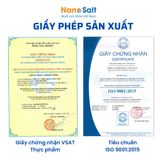Muối Biển Giảm Natri - Bổ Sung Vi Khoáng Tự Nhiên 500gr, Thương Hiệu Nanosalt