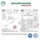 bản kiểm nghiệm đường mía thô Vita