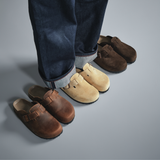 Boston Sandal Nâu Sáp