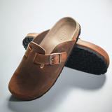 Boston Sandal Nâu Sáp