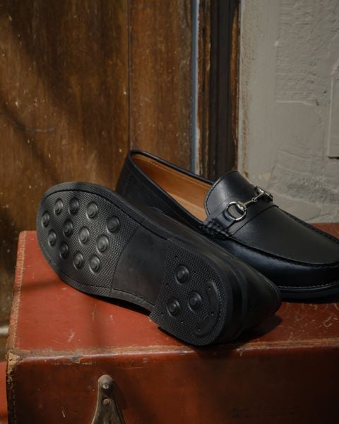 Loafer Horsebit Alain Da Bê Đen  - Phylon