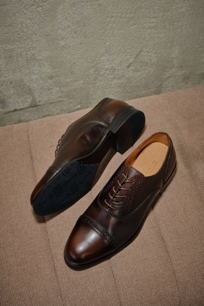 Oxford Captoe Nâu  OCDLM-N