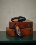 Loafer Penny Alain Da Bê Đen - Phylon