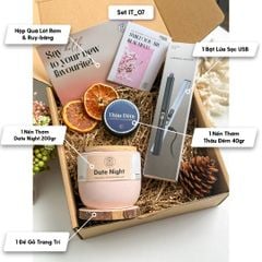 Set Quà Tặng Noel Giáng Sinh - Sinh Nhật Bạn Nữ, Bạn Trai Nến Thơm INTO YOU Heny Garden