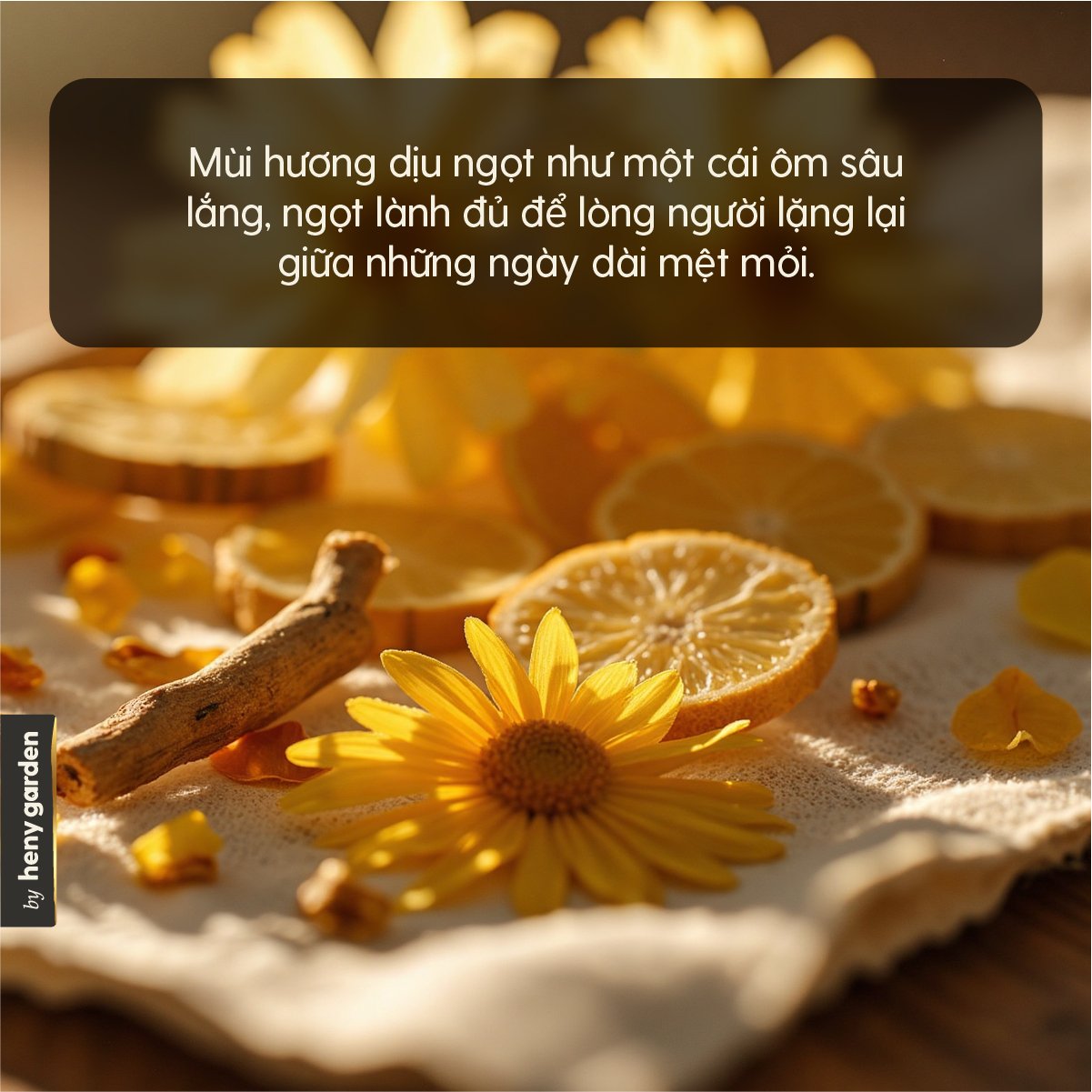 Tinh Dầu Thơm Phòng Phối Hương Trà Thảo Mộc (Herbal Tea) Xông Phòng HENY GARDEN