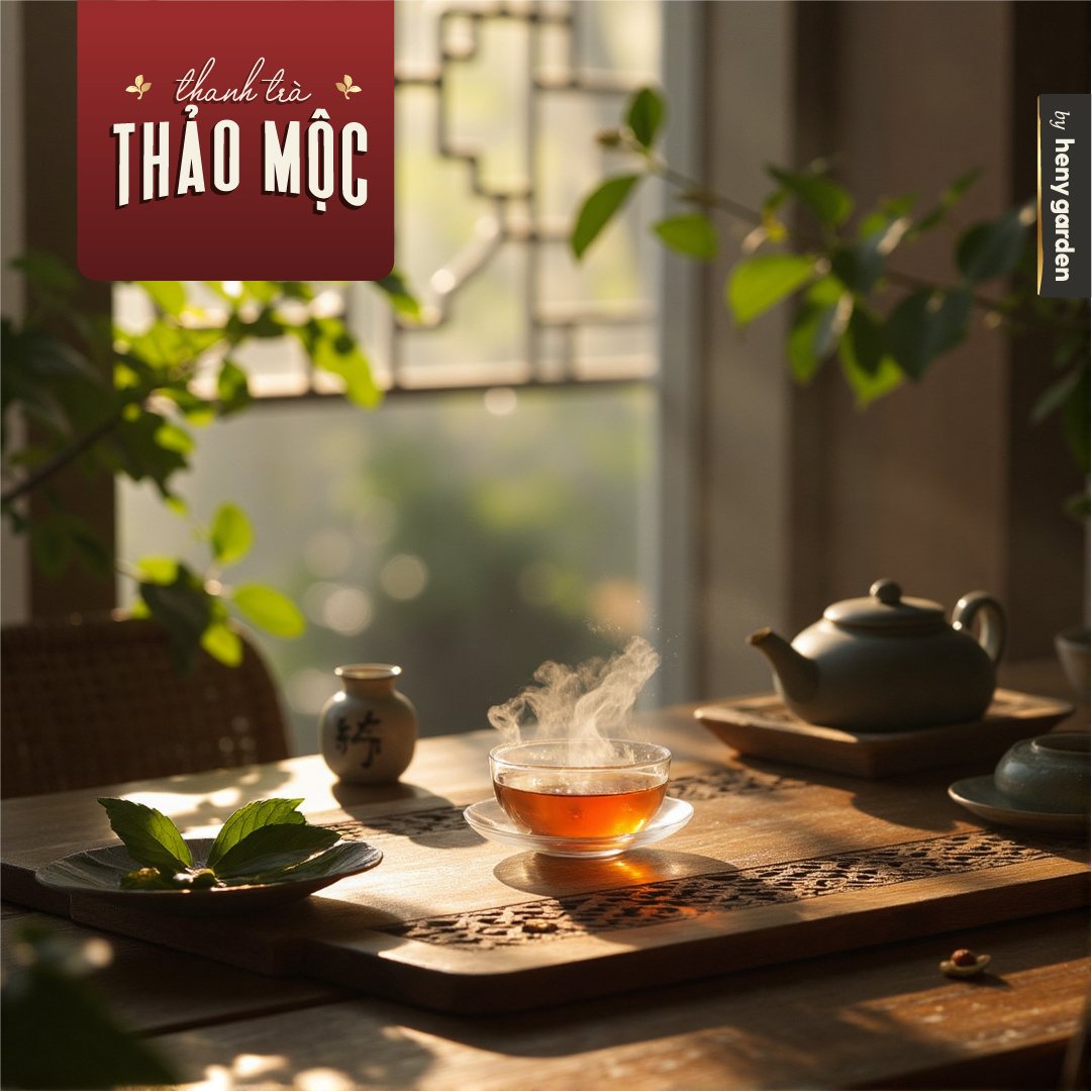 Tinh Dầu Thơm Phòng Phối Hương Trà Thảo Mộc (Herbal Tea) Xông Phòng HENY GARDEN