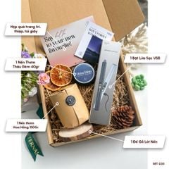 Set Quà Tặng Sinh Nhật Bạn Nữ, Bạn Trai Nến Thơm Chill & Relax HENY GARDEN