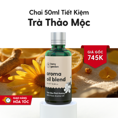 Tinh Dầu Thơm Phòng Phối Hương Trà Thảo Mộc (Herbal Tea) Xông Phòng HENY GARDEN