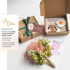 Nến Thơm Hoa Cúc Quà Doanh Nghiệp - Quà Đáp Lễ Cưới Set 50-100 Phần Heny Garden