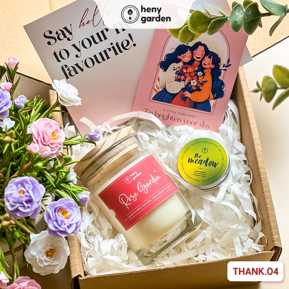 Set Quà Tặng 20/10 Doanh Nghiệp HENY GARDEN