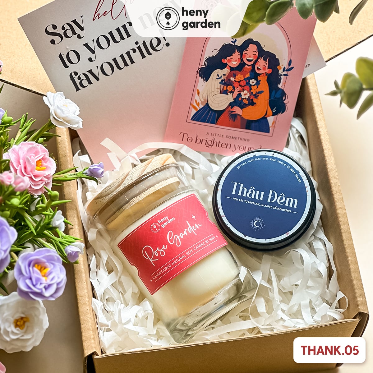 Set Quà Tặng 20/10 Doanh Nghiệp HENY GARDEN