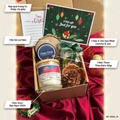 Set Quà Tặng Noel Giáng Sinh Nến Thơm Heny Garden (Chill Xmas Collection)