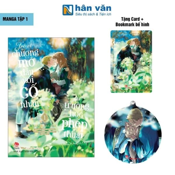 Trở Về Chương Mở Đầu Với Cố Nhân Tại Trường Học Phép Thuật (Nhưng, Độ Thiện Cảm Bằng 0) - Tập 1 - Tặng Kèm Card + Bookmark