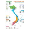  Đất Nước Gấm Hoa - Atlas Việt Nam - Ấn Bản Lưu Dấu 63 Tỉnh Thành - Bìa Cứng 