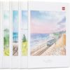  Combo 10 Cuốn Tập Học Sinh - 4 Ô Ly Ngang - 96 Trang 80gsm - Deli CNB553-96 (Mẫu Bìa Giao Ngẫu Nhiên) 