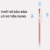  Bút Gel 0.5 mm - Deli - EG118-ID - Mực Tím Nhạt 