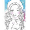  Tủ Sách Trang Điểm Thần Tượng K-Pop - Sticker Và Tô Màu - Tập 2 