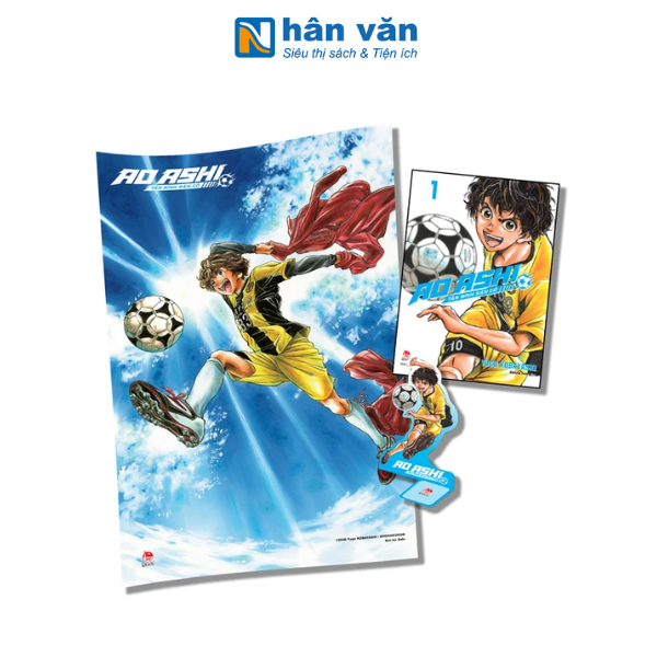 Ao Ashi - Tân Binh Sân Cỏ - Tập 1 - Tặng Kèm Standee PVC + Poster 1