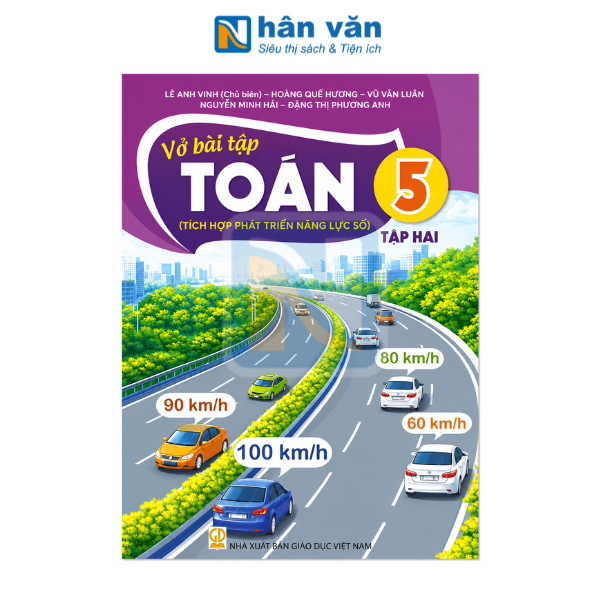  Vở Bài Tập Toán Lớp 5 - Tập 2 - Tích Hợp Phát Triển Năng Lực Số - Kết Nối Tri Thức - 2026 