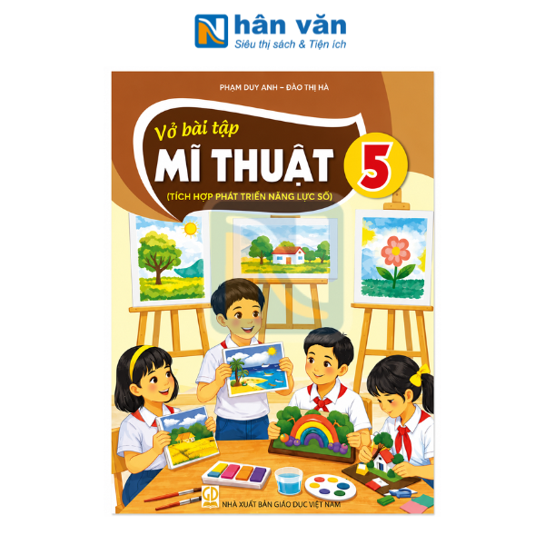  Vở Bài Tập Mĩ Thuật Lớp 5 - Tích Hợp Phát Triển Năng Lực Số - Kết Nối Tri Thức - 2026 