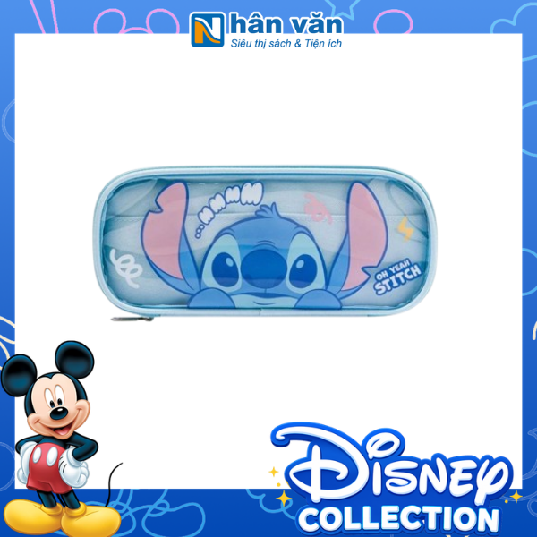 Bóp Đựng Bút Disney Stitch Màu Xanh - A83150-W2 - nhanvan.vn