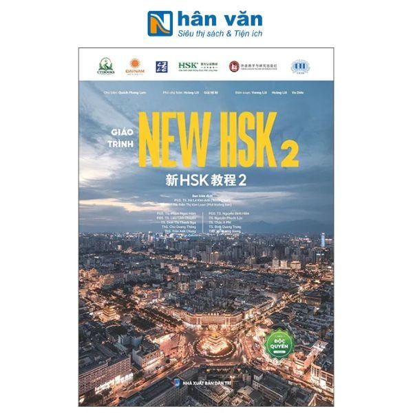 Giáo Trình New HSK 2 - Chìa Khóa Vàng Chinh Phục Kỳ Thi HSK 3.0 - nhanvan.vn