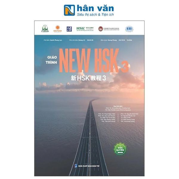 Giáo Trình New HSK 3 - Chìa Khóa Vàng Chinh Phục Kỳ Thi HSK 3.0 - nhanvan.vn