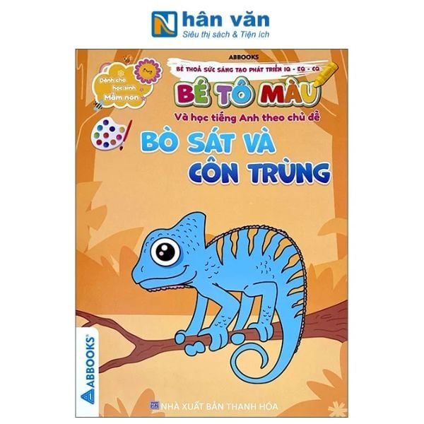 Dành Cho Học Sinh Mầm Non - Bò Sát Và Côn Trùng - nhanvan.vn