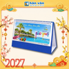  Lịch Để Bàn - Việt Nam - Resort - Văn Khoa 