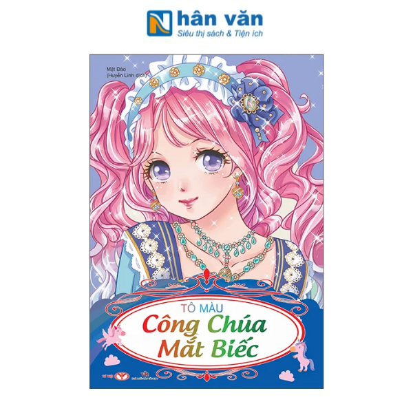 Tô Màu Công Chúa Mắt Biếc - nhanvan.vn
