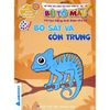  Dành Cho Học Sinh Mầm Non - Bé Thỏa Sức Sáng Tạo Phát Triển IQ-EQ-CQ - Bé Tô Màu Và Học Tiếng Anh Theo Chủ Đề - Bò Sát Và Côn Trùng 