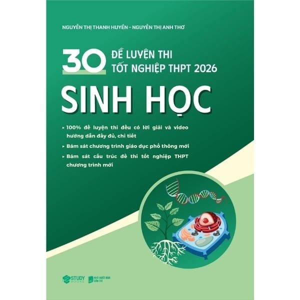 30 Đề Luyện Thi Tốt Nghiệp THPT 2026 - Sinh Học - nhanvan.vn