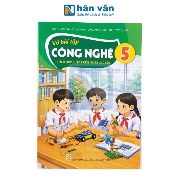 Vở Bài Tập Công Nghệ Lớp 5 - Tích Hợp Phát Triển Năng Lực Số - Kết Nối Tri Thức - 2026 - nhanvan.vn