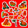  Tô Màu Capybara - Vui Vẻ Tới Trường 