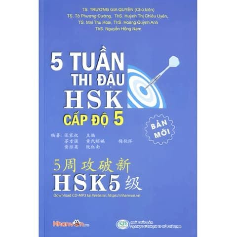 5 Tuần Thi Đậu HSK5 - Cấp Độ 5 - Download CD-mp3 - nhanvan.vn