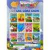  Bé Thỏa Sức Sáng Tạo Phát Triển IQ-EQ-CQ - Bé Tô Màu Và Học Tiếng Anh Theo Chủ Đề - Các Loài Chim 