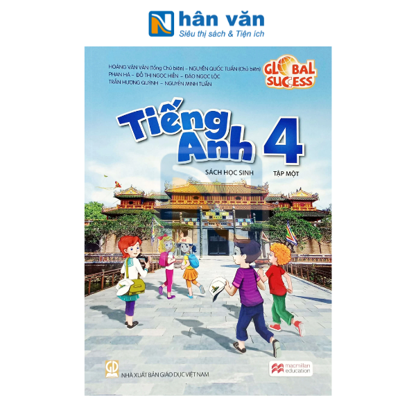Global Success - Tiếng Anh 4 - Tập 1 - Sách Học Sinh (Phiên Bản 2026) - nhanvan.vn