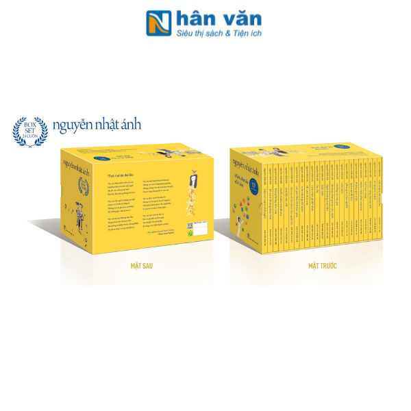 Thời Thơ Ấu Dài Lâu - Nguyễn Nhật Ánh - Boxset Vàng Ấm Áp - Bộ 24