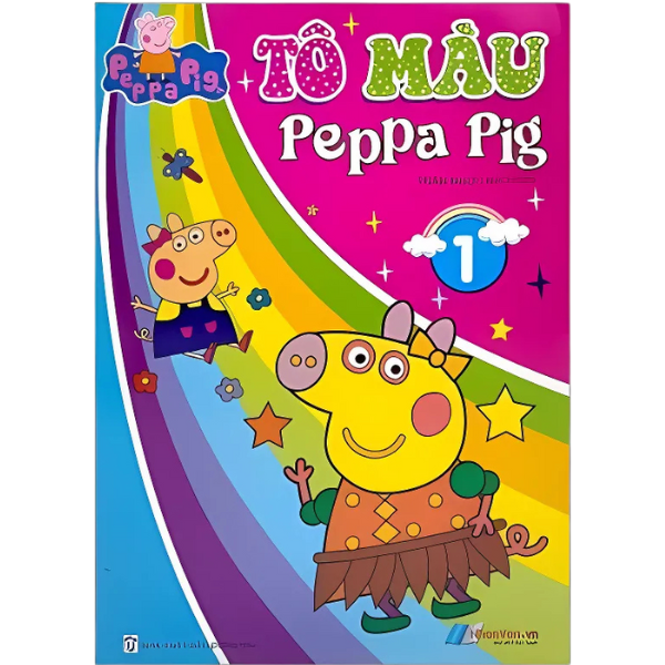  Tô Màu Peppa Pig - Tập 1 