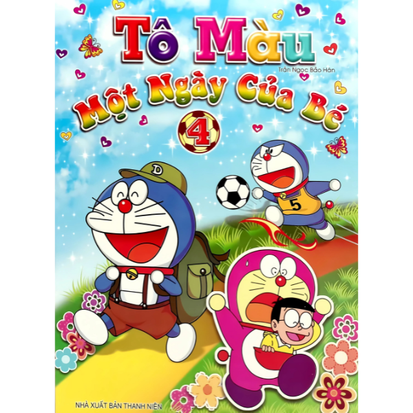 Tô màu - Một ngày của bé T.4 (TN) TB - nhanvan.vn