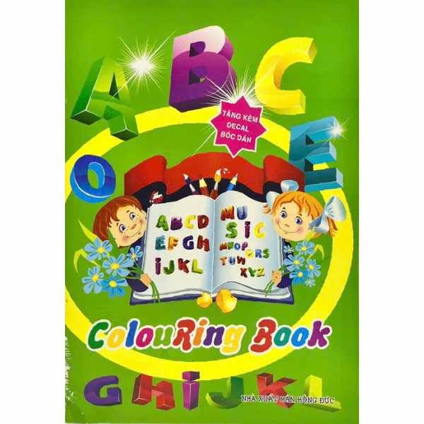  [PHIÊN CHỢ SÁCH CŨ] Tập tô màu bóc dán (20 tựa) 