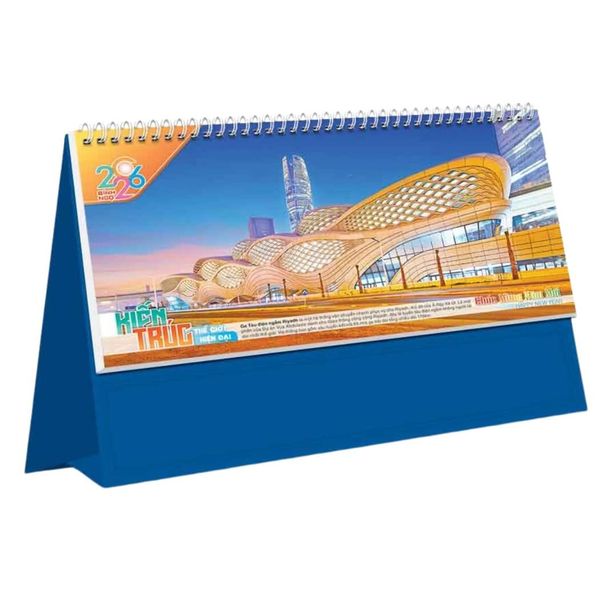 Lịch Bàn - Khổ Ngang - Kiến Trúc Thế Giới Hiện Đại - nhanvan.vn