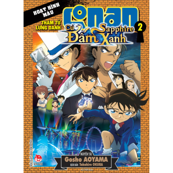  Conan màu: Cú đấm Sapphire xanh - Tập 2 