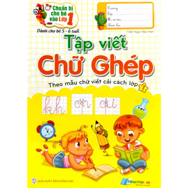  Tập viết chữ ghép (5-6 tuổi) - CBCBVL1 (ĐN) 