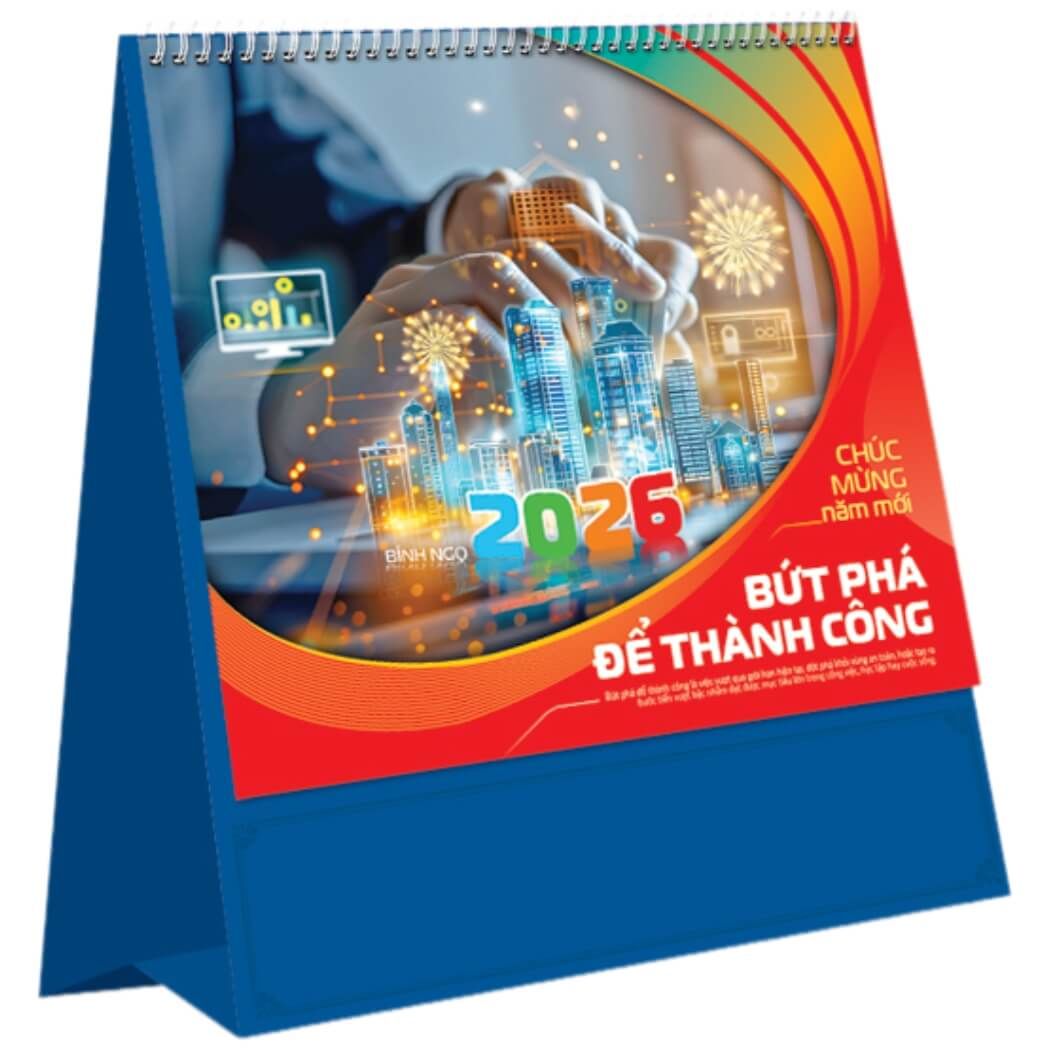  Lịch bàn Vuông - Bứt Phá Để Thành Công 
