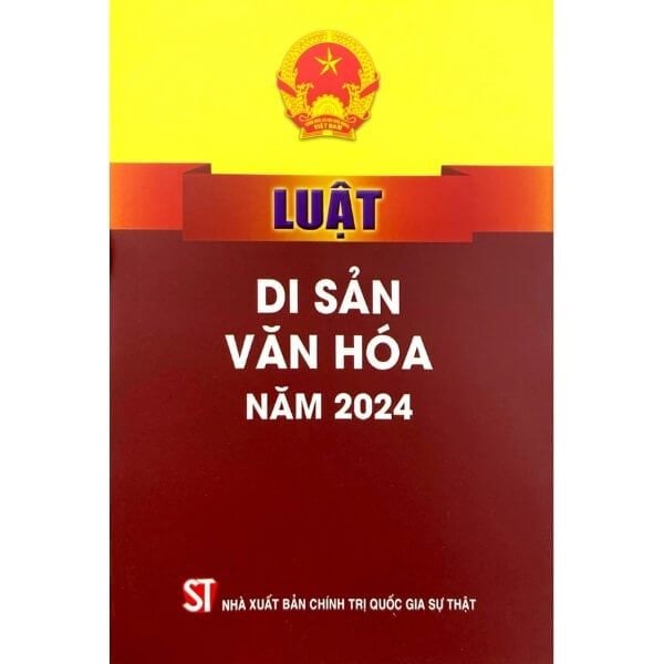  Luật Di Sản Văn Hóa Năm 2024 