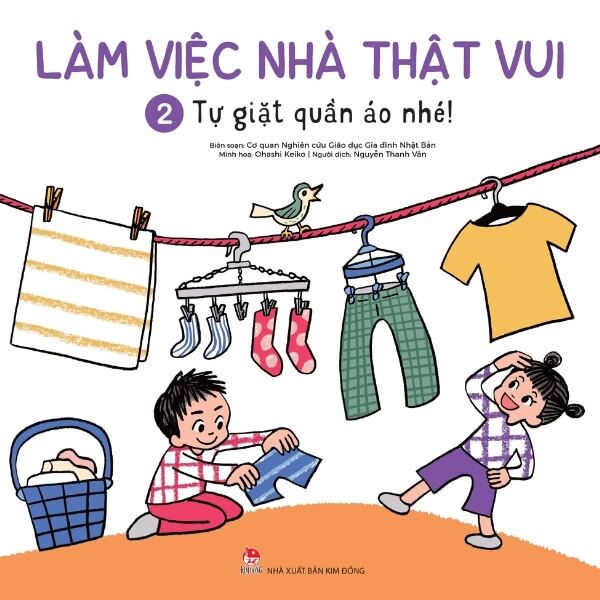  Làm Việc Nhà Thật Vui - Tập 2: Tự Giặt Quần Áo Nhé! 