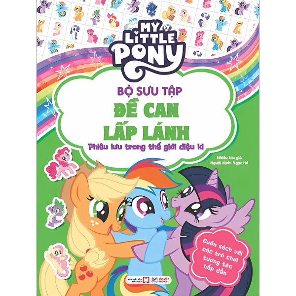  65_My little pony - Bộ sưu tập đề can lấp lánh - Phiêu lưu trong thế giới diệu kì 