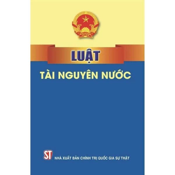  Luật Tài Nguyên Nước 